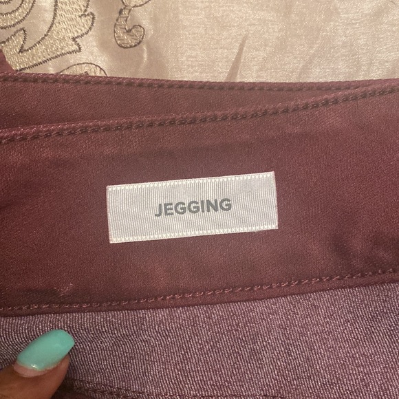 Maroon Torrid Denim jeggings - Picture 2 of 6